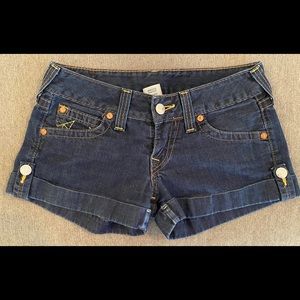 True Religion denim shorts